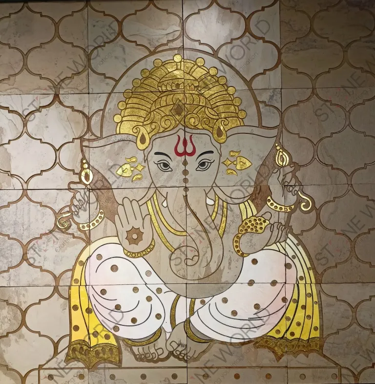 Gold Leafing on Stones — Stone World