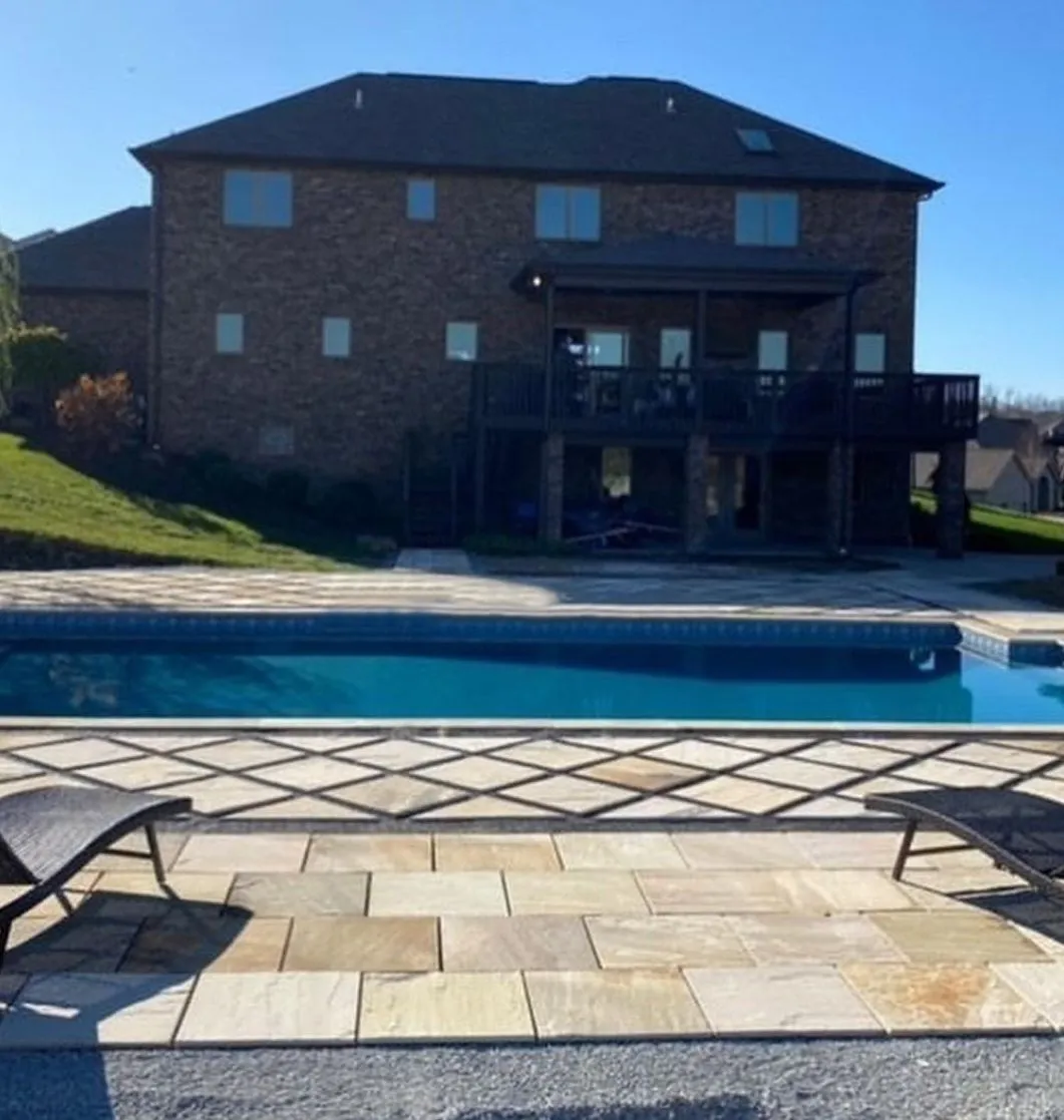 Best Natural Stone Pool project by Stone World