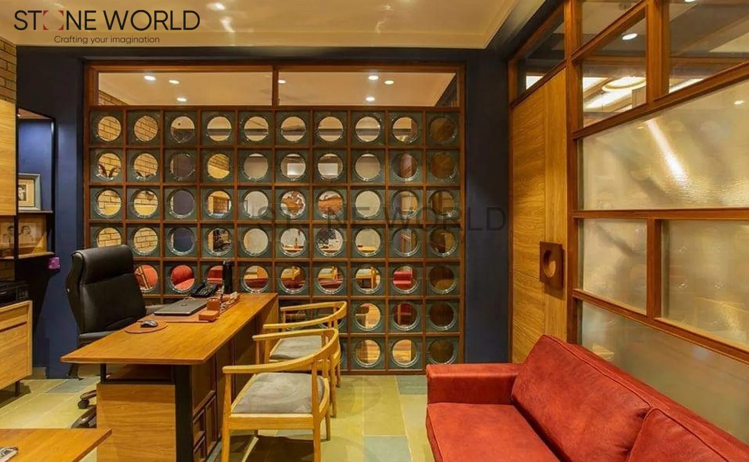 Stone Partition Wall project by Stone World