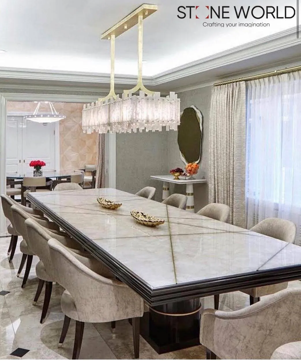 Stone Dining Table project by Stone World