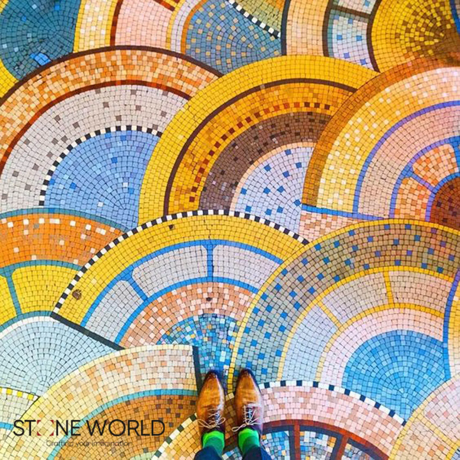 Hand Cut Carpet Mosaics — Stone World