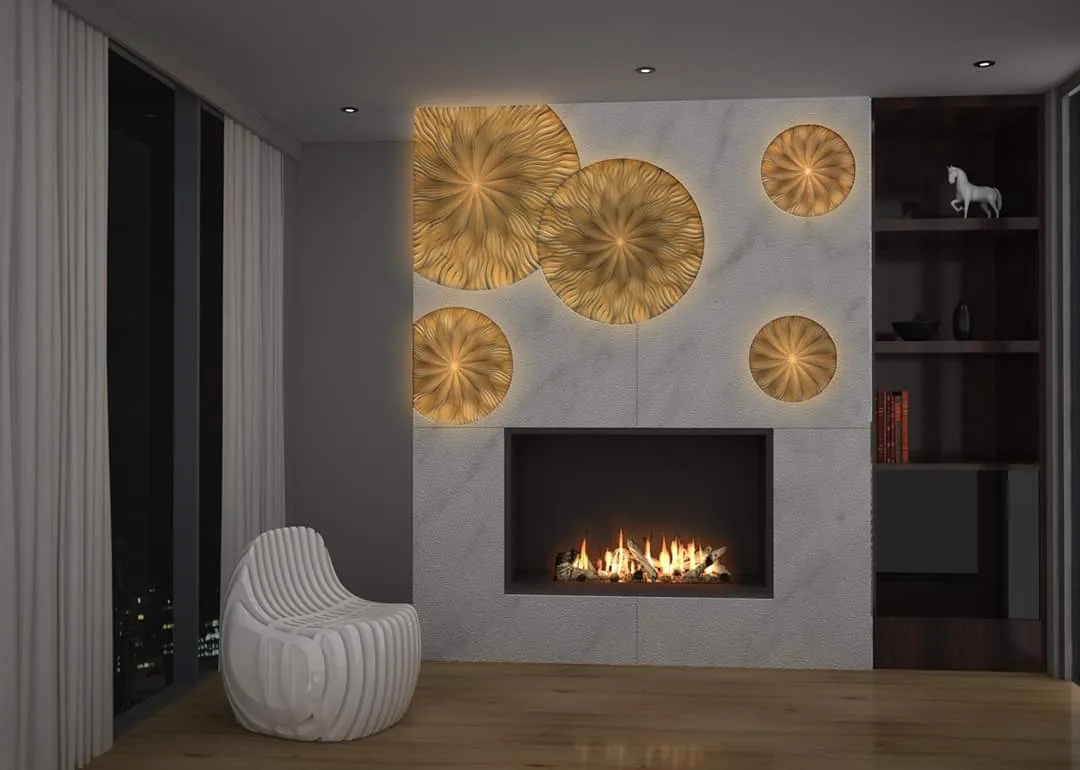 Stone Fireplace project by Stone World