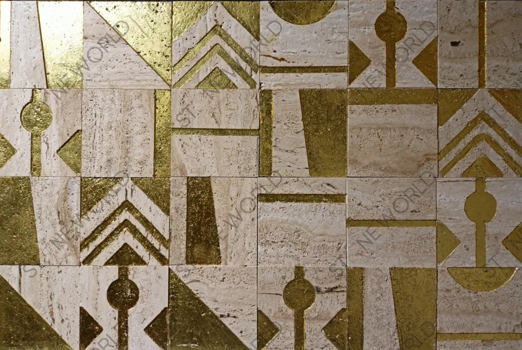 Gold Leafing on Stones — Stone World