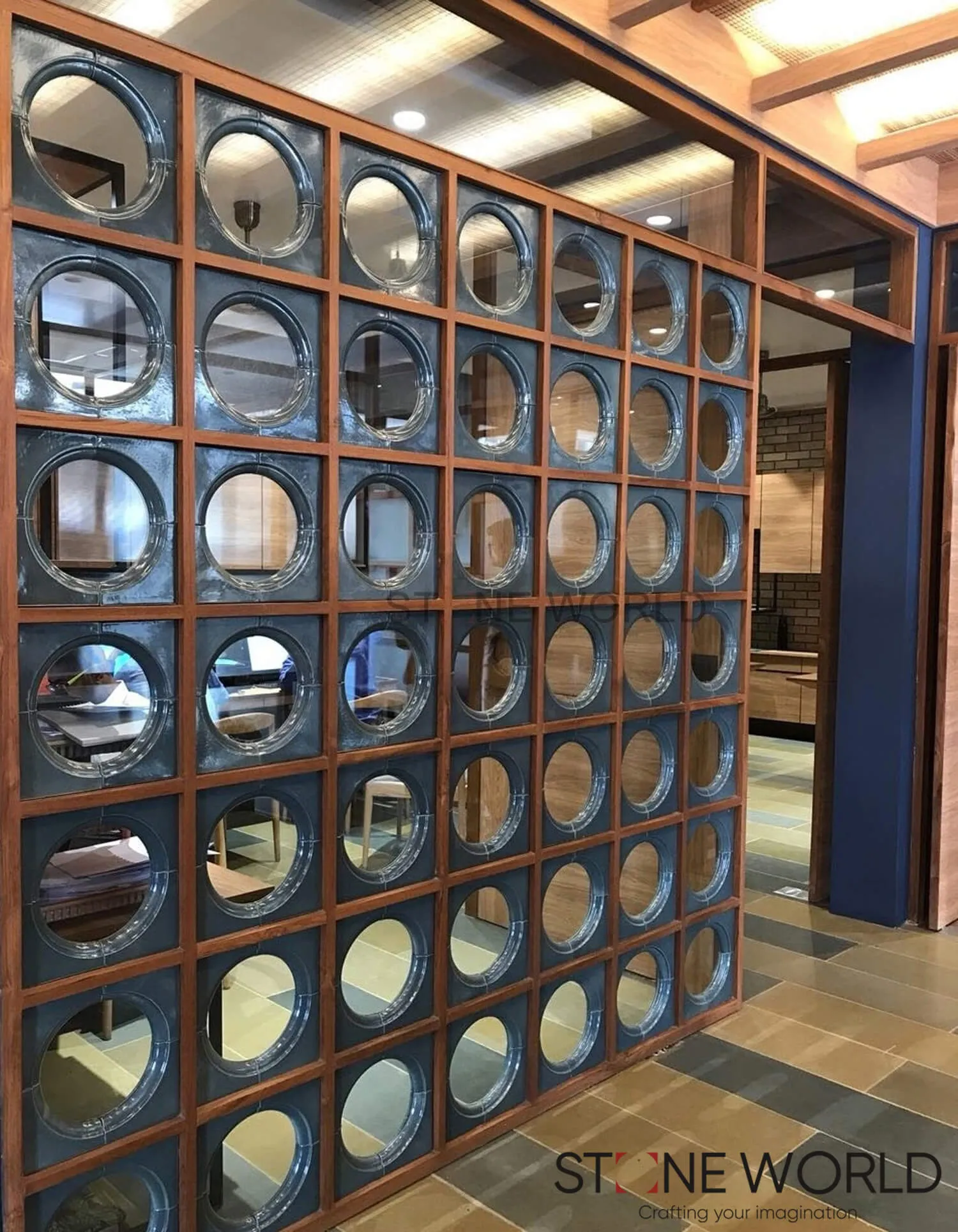 Stone Partition Wall project by Stone World