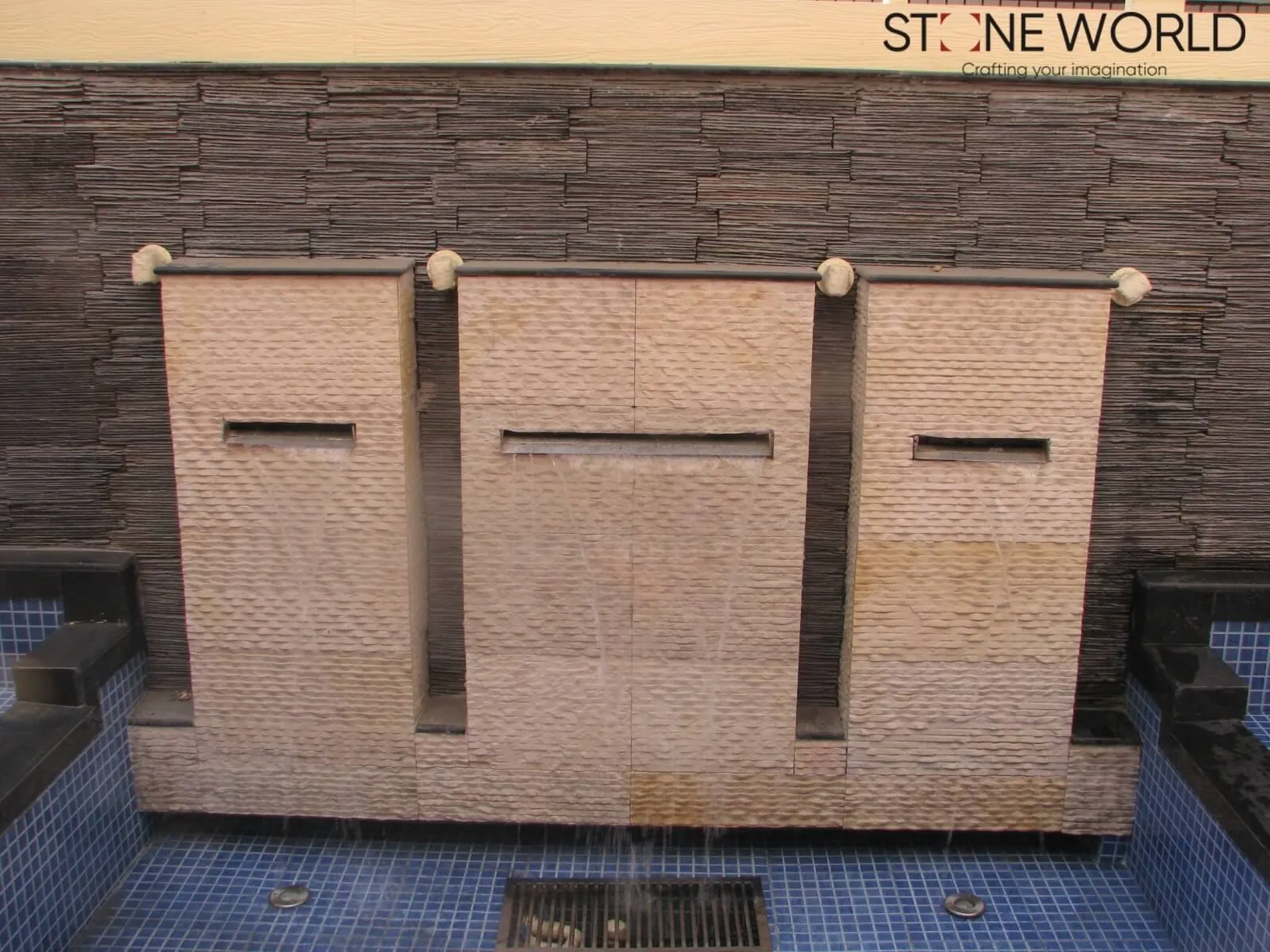 Natural Stone Water Fountain project by Stone World