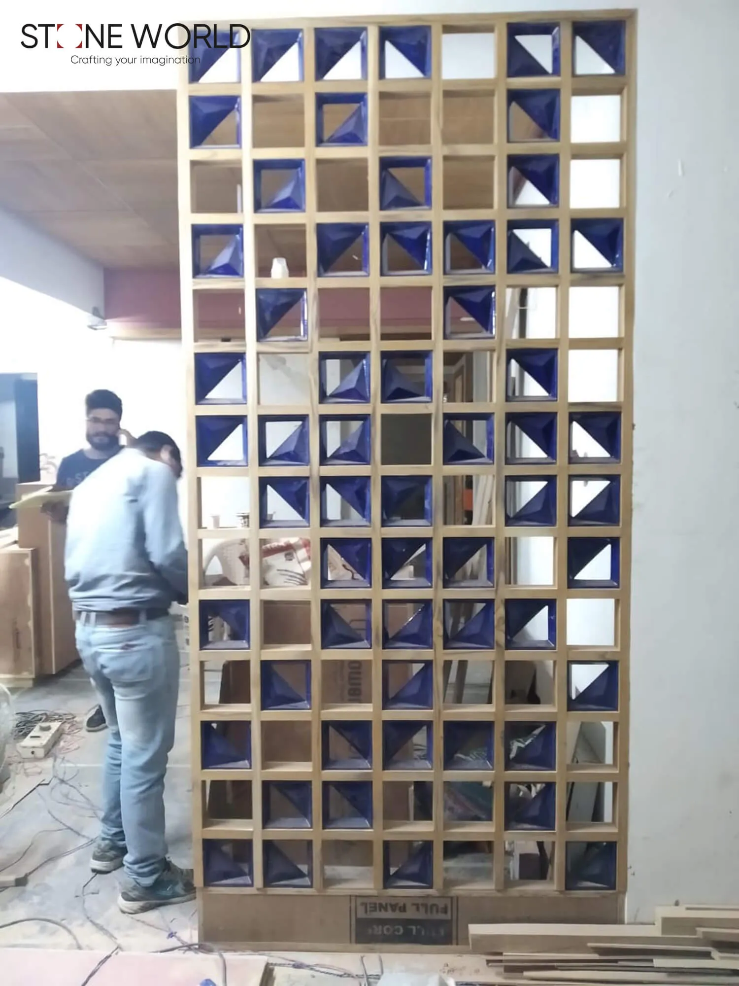 Stone Partition Wall project by Stone World