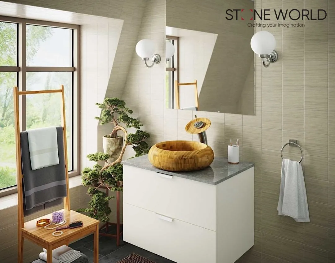Natural stone wash basin design ideas