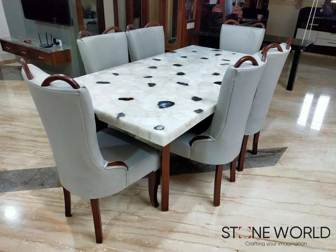Stone Dining Table project by Stone World