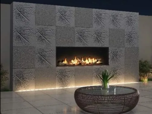 Stone Fireplace project by Stone World