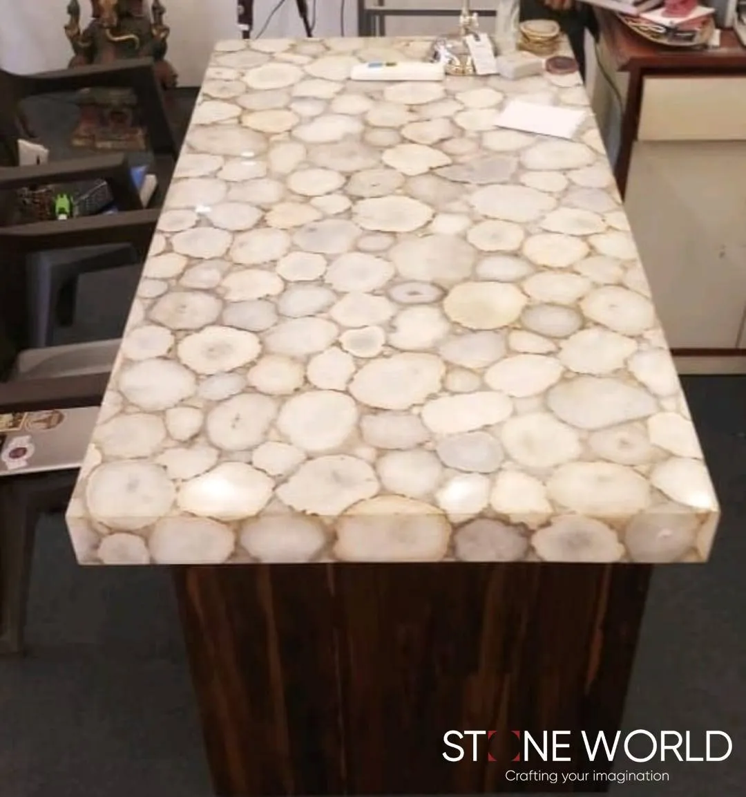 Stone Dining Table project by Stone World