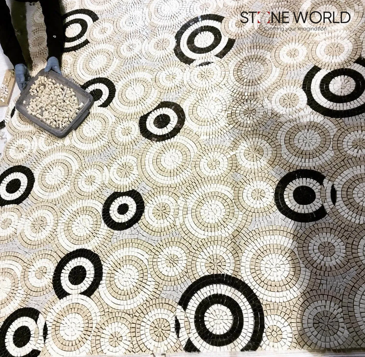 Hand Cut Carpet Mosaics — Stone World