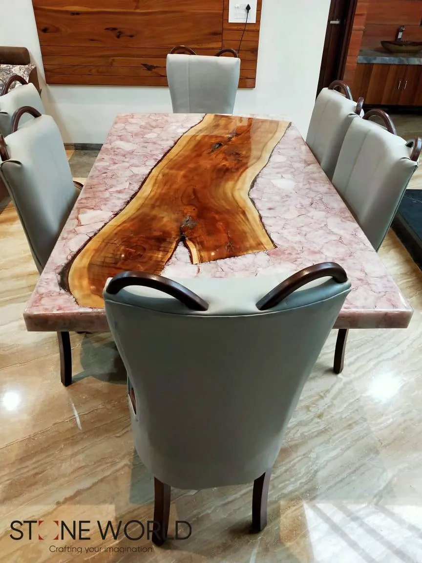 Stone Dining Table project by Stone World