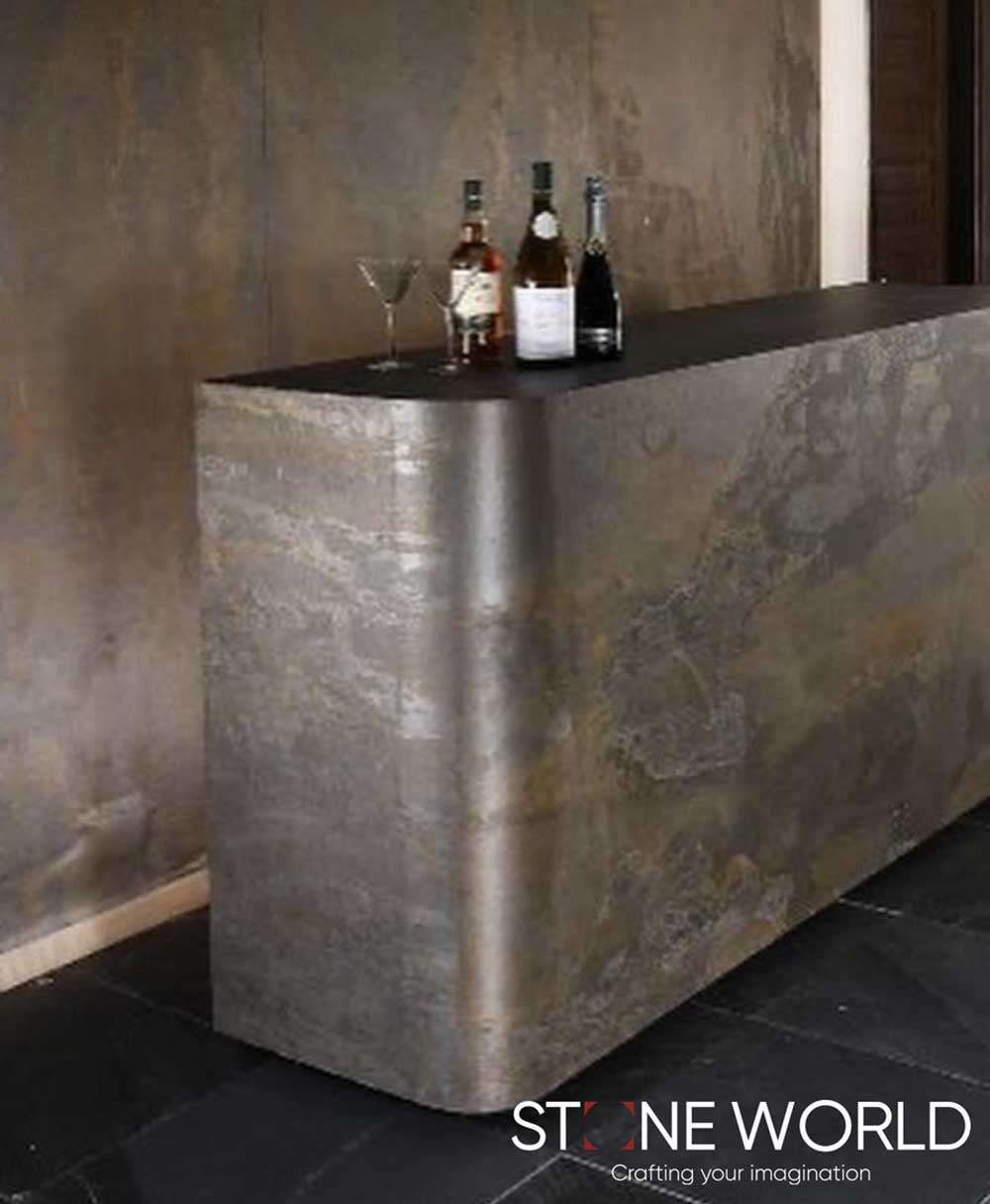 Best Natural Stone Bar Counter Designs project by Stone World