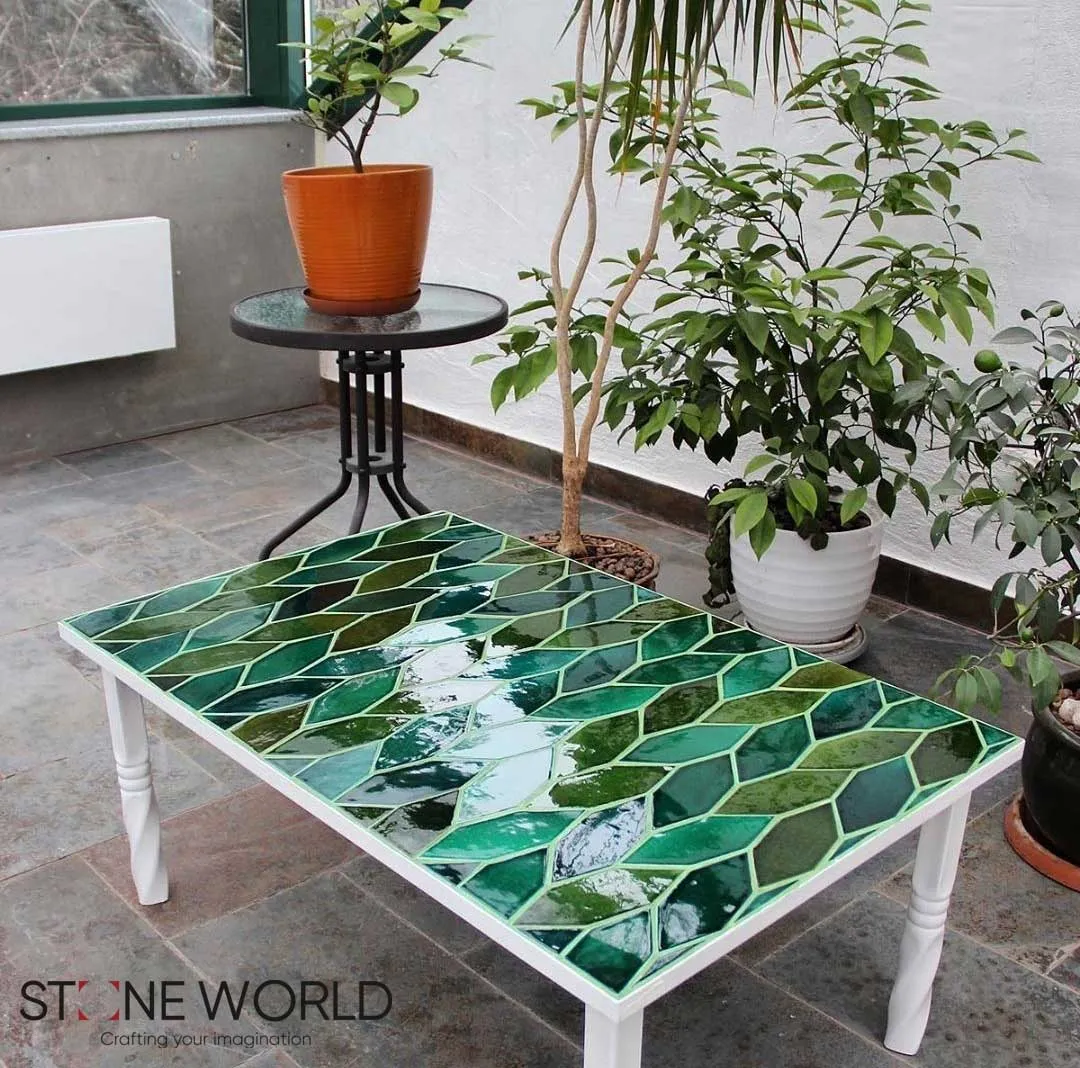 Stone Top Center Table project by Stone World