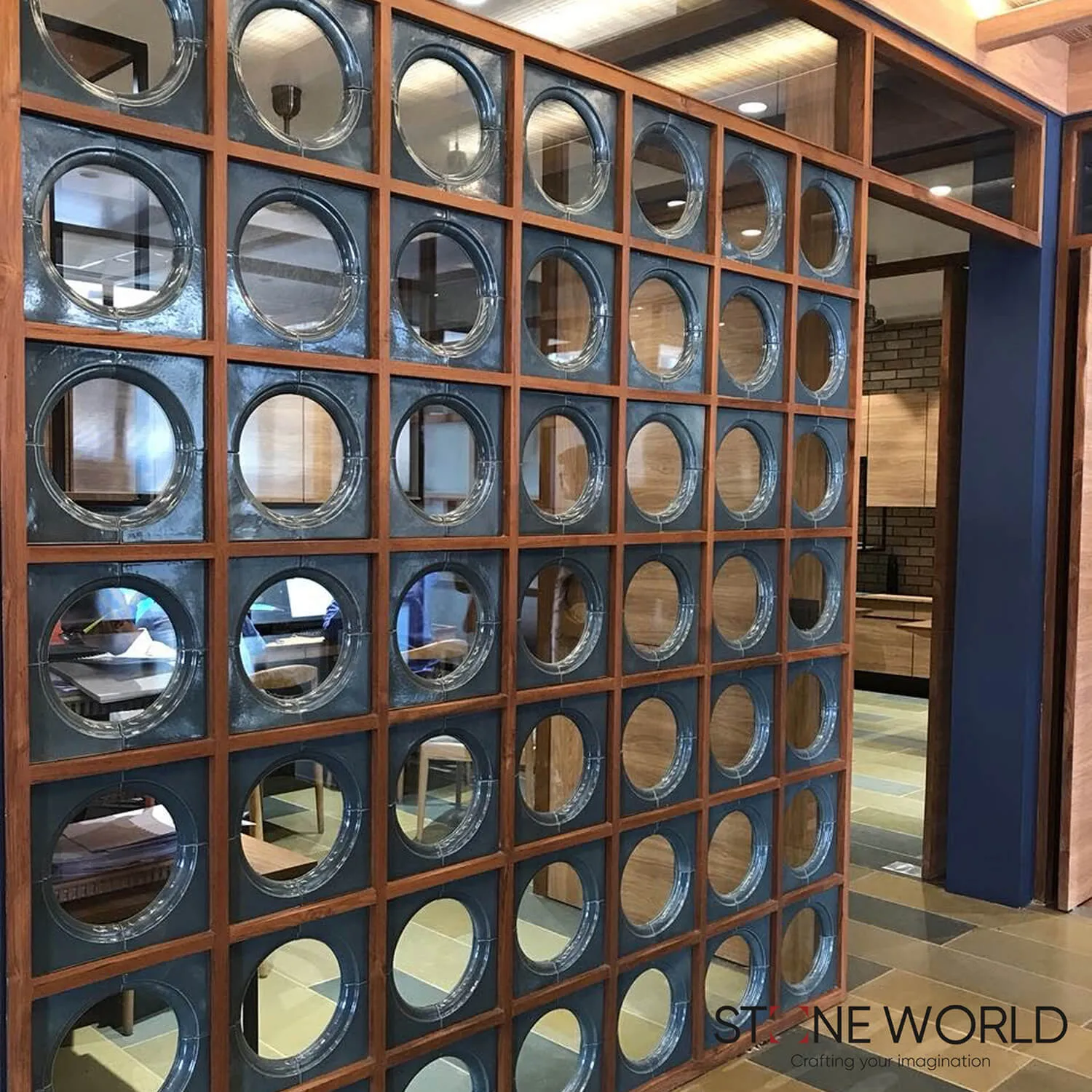 Stone Partition Wall project by Stone World