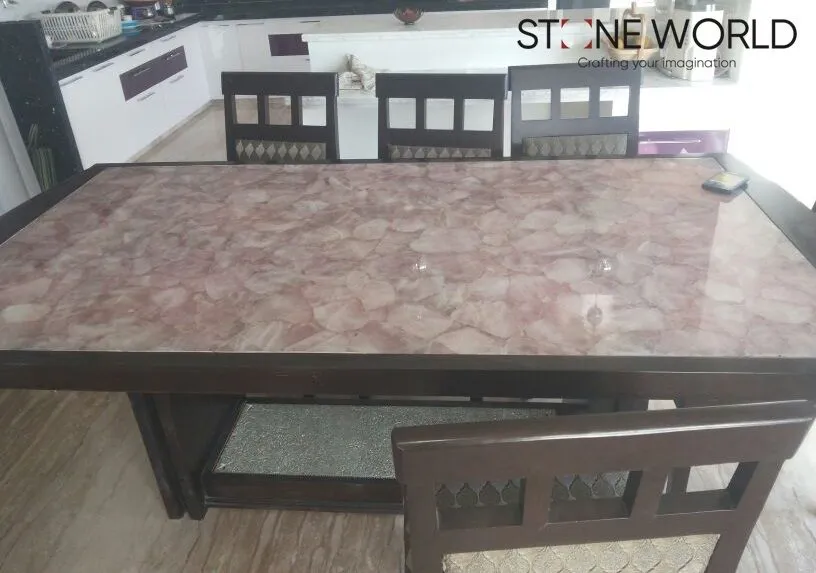 Stone Dining Table project by Stone World