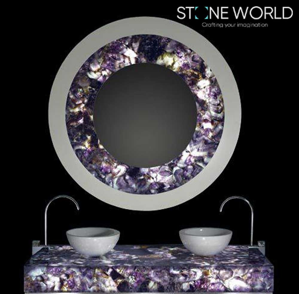 Natural Stone Bathroom project by Stone World