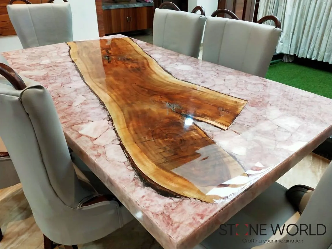 Stone Dining Table project by Stone World