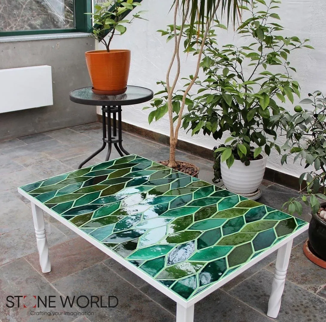 Stone Top Center Table project by Stone World