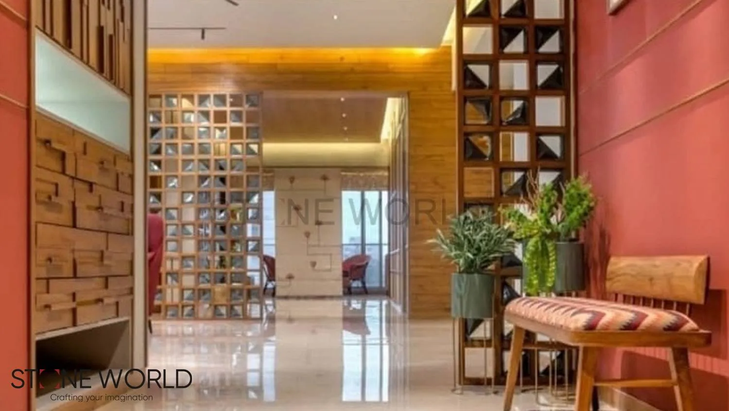 Stone Partition Wall project by Stone World