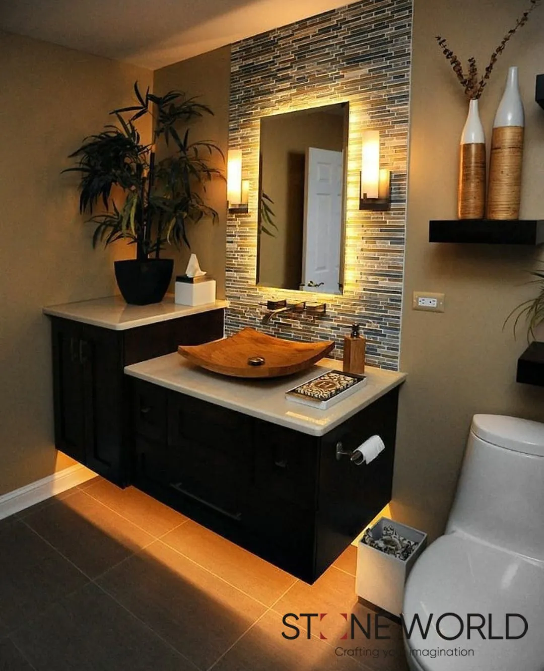 Best Stone For Wash Basin project by Stone World