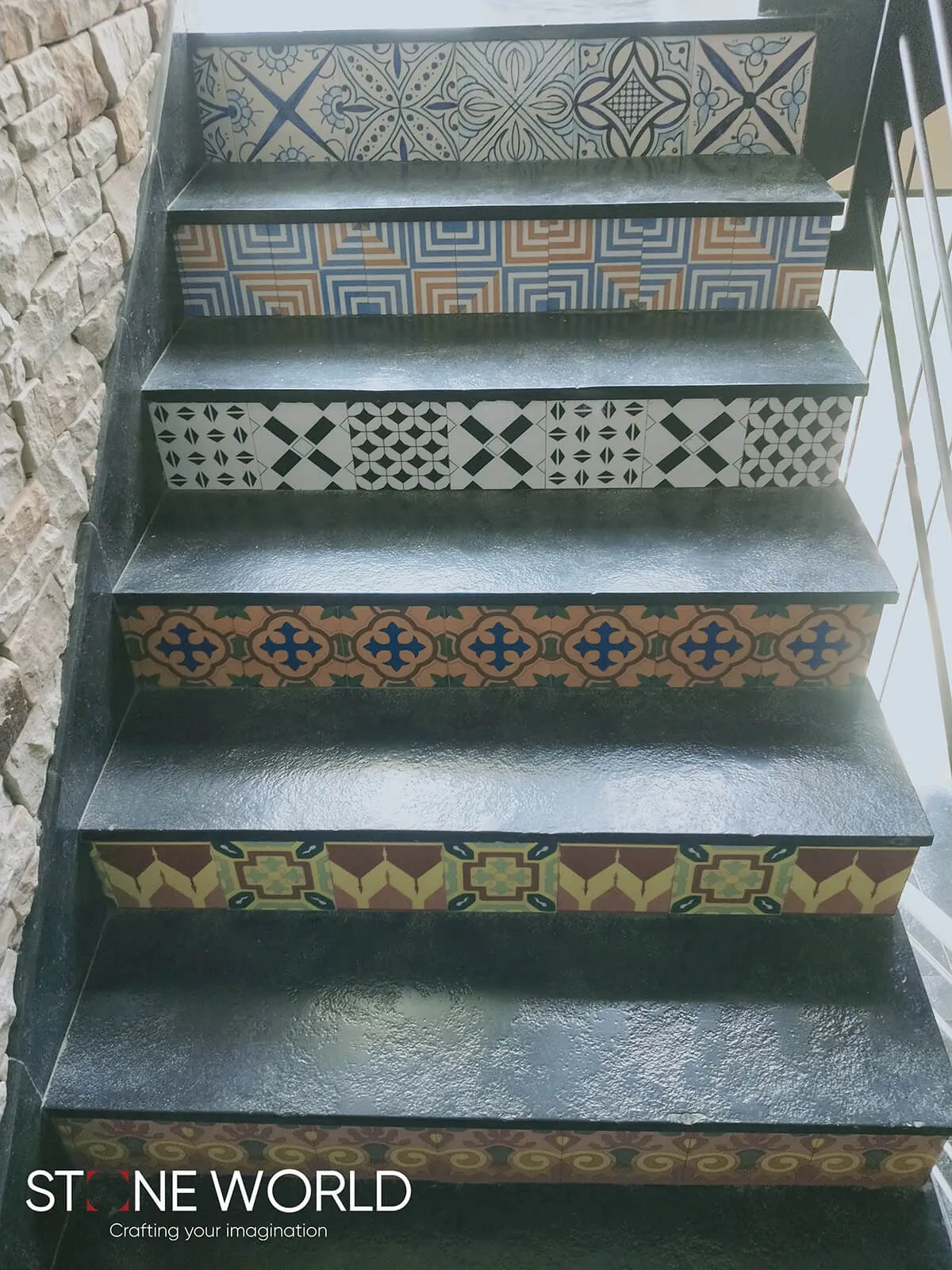 Stone Staircase Design project by Stone World