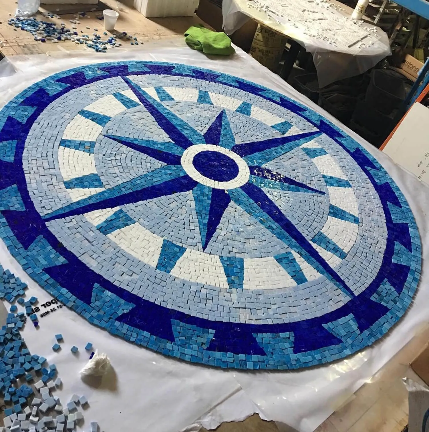 Hand Cut Carpet Mosaics — Stone World
