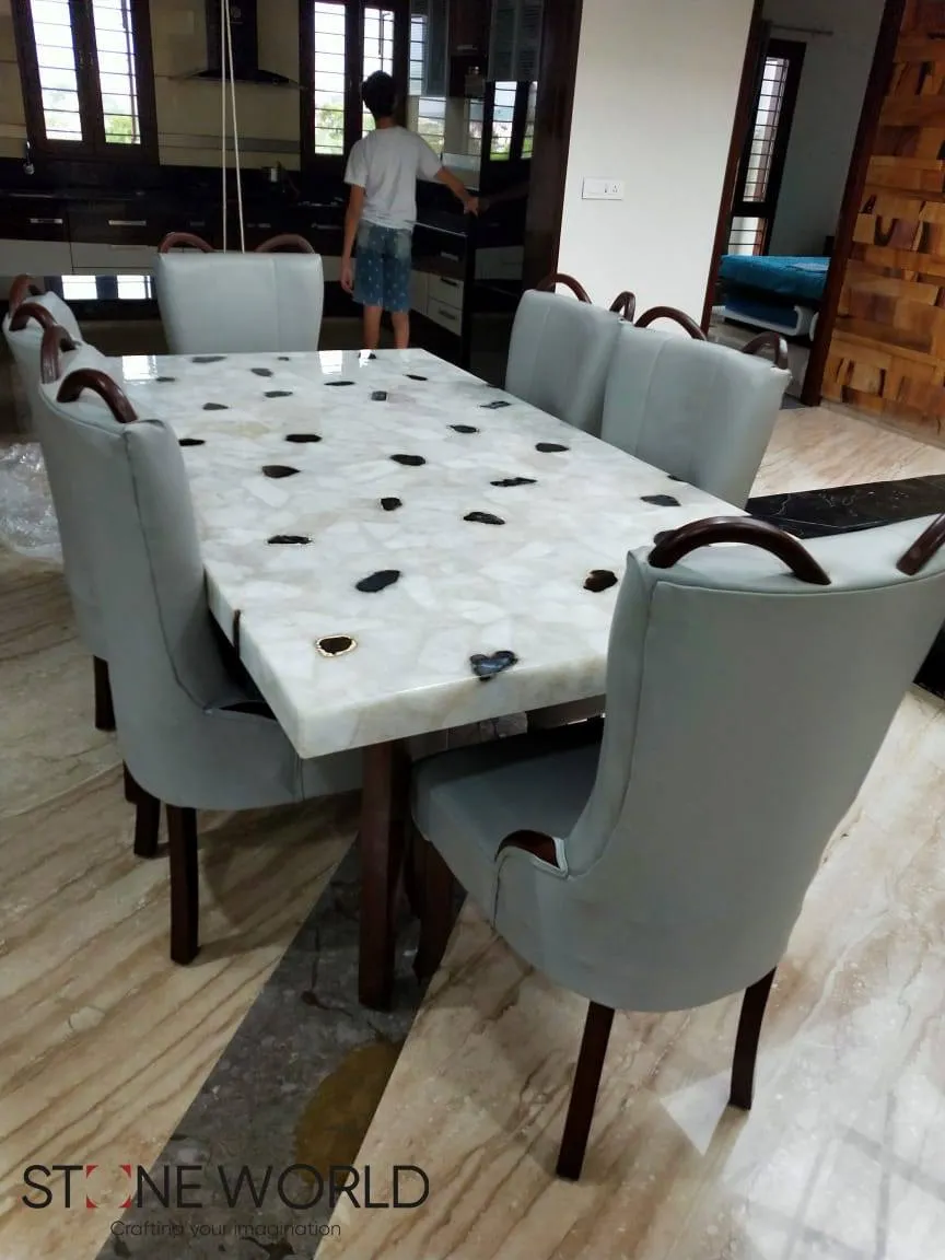 Stone Dining Table project by Stone World
