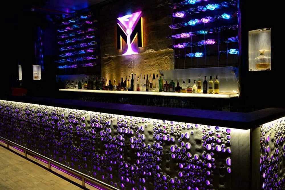Natural stone bar counter design ideas