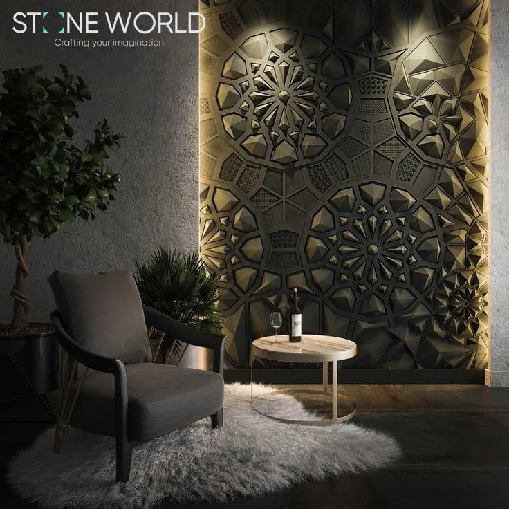 Drawing Room Stone Design project by Stone World