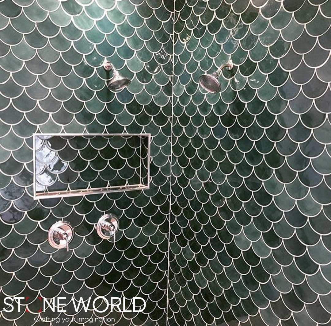 Natural Stone Bathroom project by Stone World