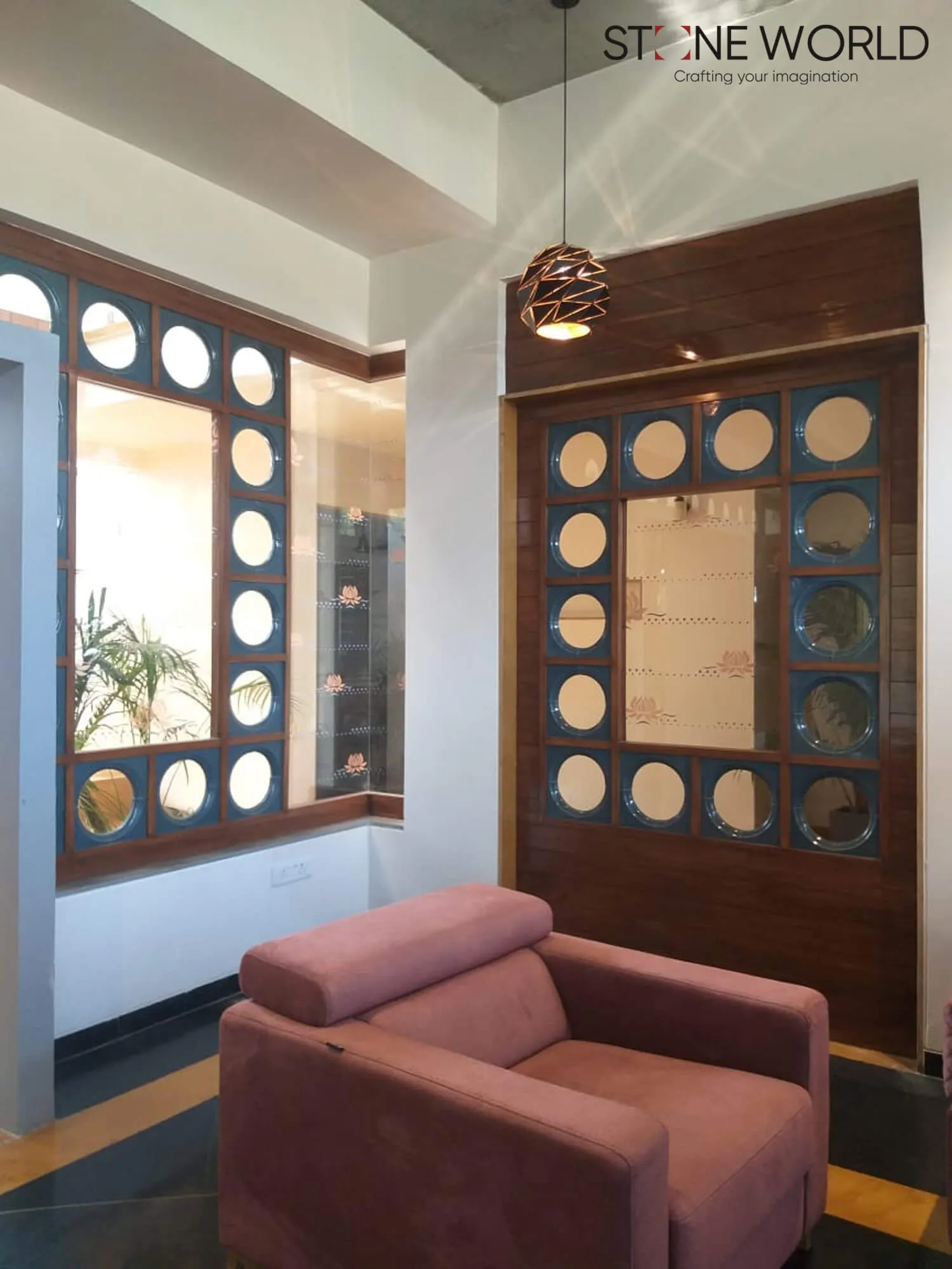 Stone Partition Wall project by Stone World