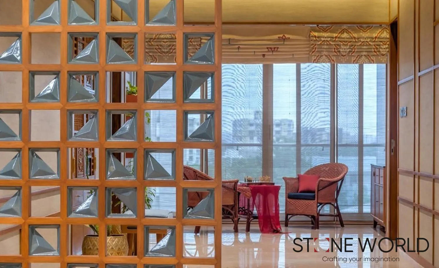 Stone Partition Wall project by Stone World
