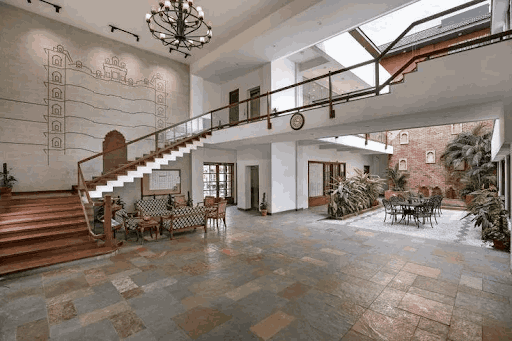 Natural stone floor design ideas
