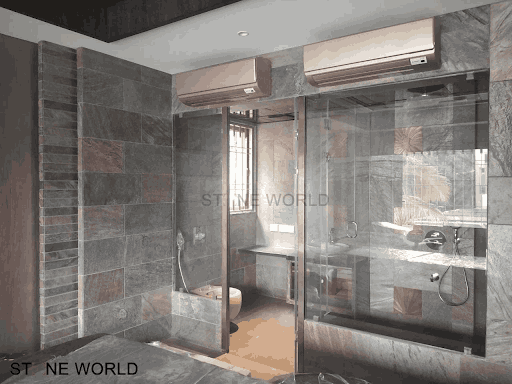 Natural stone bathroom design ideas